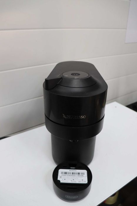 Кафемашина и еспресо машина Nespresso Vertuo Pop+, цвят черен лакриц
