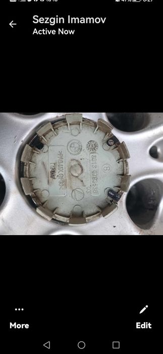 Продавам джанти 17- ли за BMW