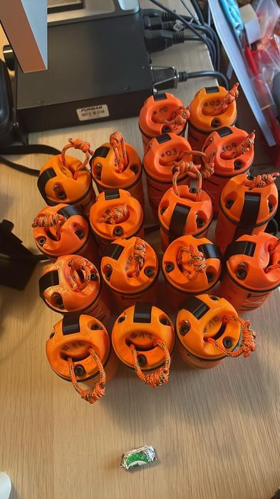 3D Print Airsoft Impact Гранати
