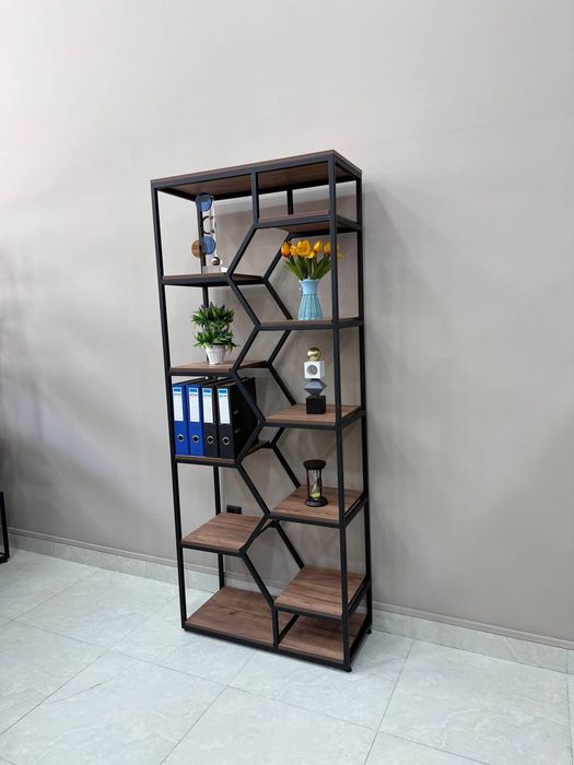 Стеллаж Книжный полка Stellaj Kitob Javon Loft Лофт Стеллажи