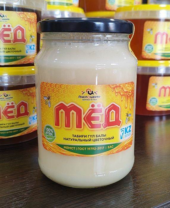Мёд цветочный натуральный