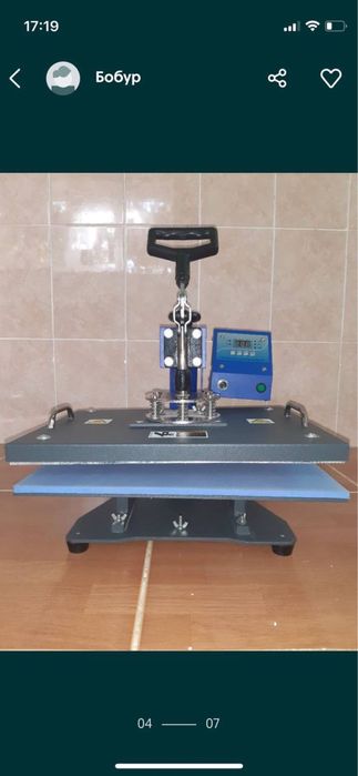 Темопресс 8 в 1, для футболки, кружки , тарелок. Termopress sotiladi