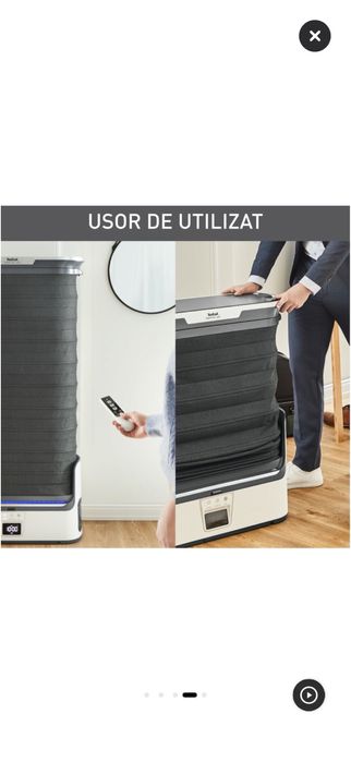 Aparat vertical de calcat cu aburi