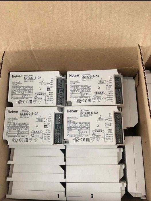 Helvar LED Driver LC1x30-E-DA 60лв