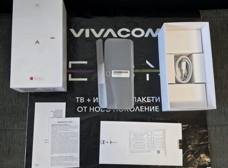 КАТО НОВ 512GB Huawei Pura 80 Pro Vivacom Гаранция 2028г. White | Бял