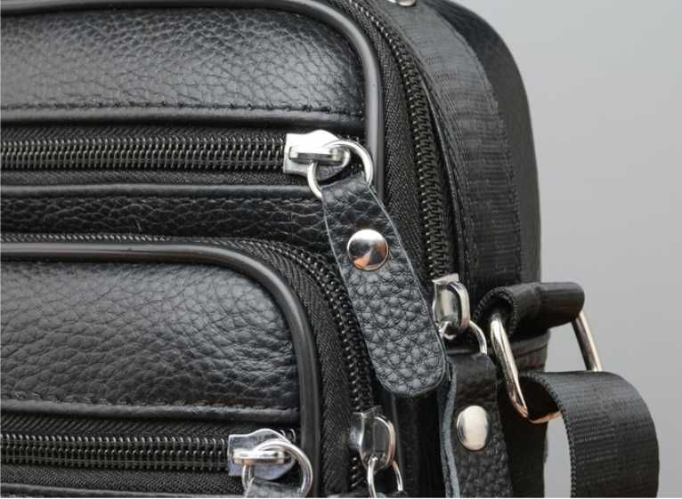 Продам новые мужские сумки мессенджер через плечо из натуральной кожи