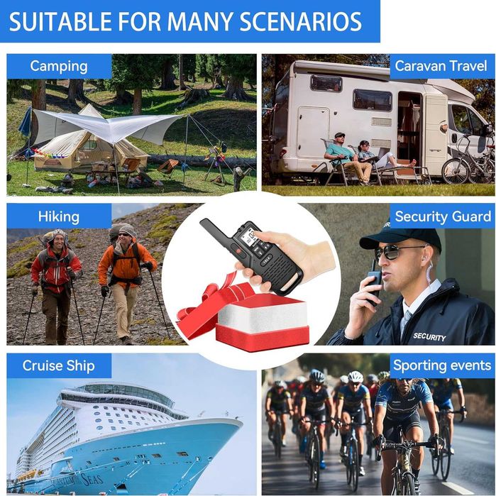 BelFone OG200 уоки-токи, обхват 8 км, 20 канала, IP54, 1 брой