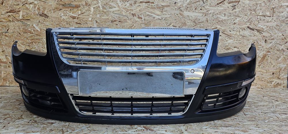 Bară față Passat B6, Completă, Poze reale, culoare  neagră LC9X  1200 lei din Rm-Vâlcea