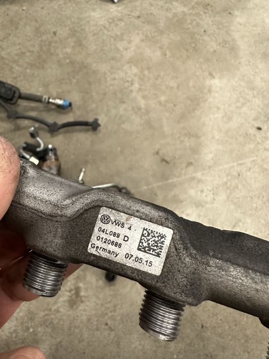 Горивна система 2.0TDI 184кс VW Skoda Seat Audi гнп дюзи рейл ваг