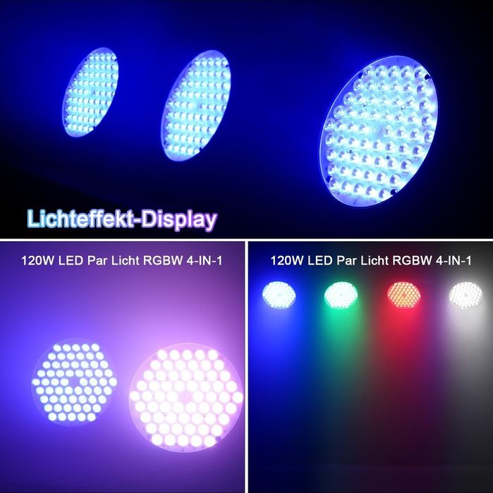 Par led RGBW 120W DMX