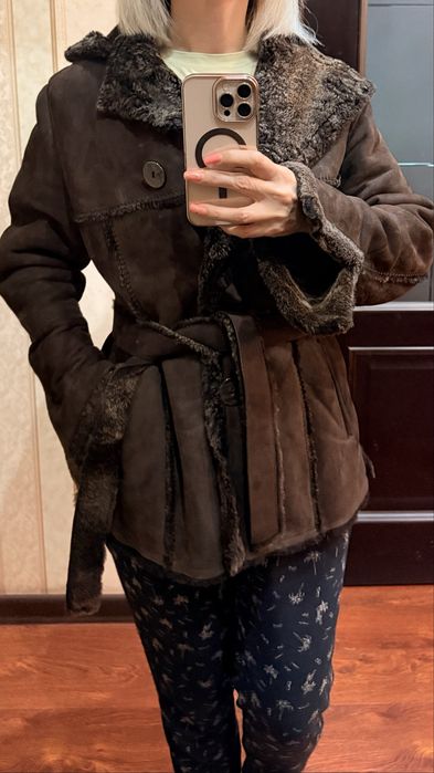 Дубленка 44-46 размер натуральная