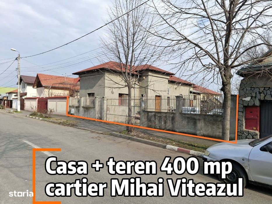 Comision 0%,Casă cu teren de vânzare – 400 mp teren
