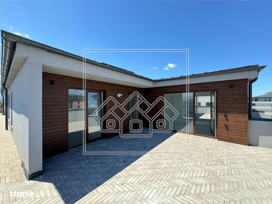 Penthouse superb de 107 mp utili, 2 terase mari, in Turnisor