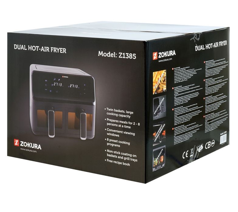 Friteuza dubla Zokura