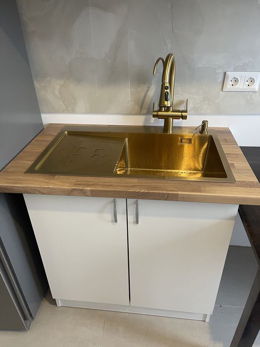 Masca de chiuveta + blat decupat fara chiuveta