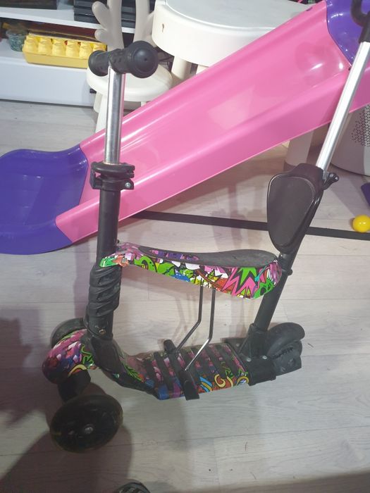 Самокат   3 в 1  для девочек и мальчиков