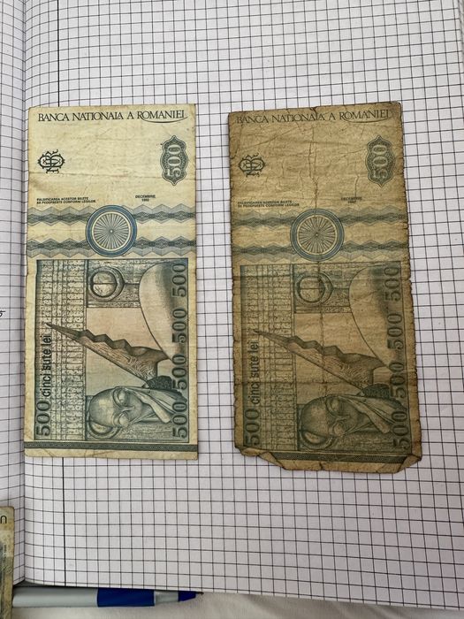 Vand bancnote din primele loturi