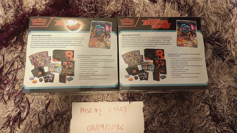 2x Pokémon Destined Rivals ETB