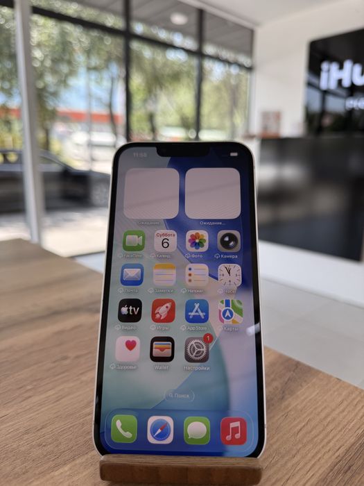 iPhone 13•128GB/92%White  Айфон 13•128Гб/92%Ақ