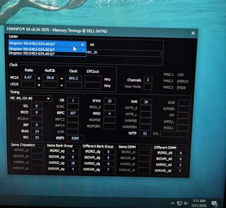 Memorii RAM 8GB DDR3 1333mhz