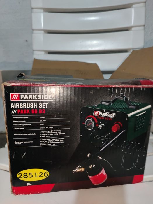 Compresor pt suflat Parkside