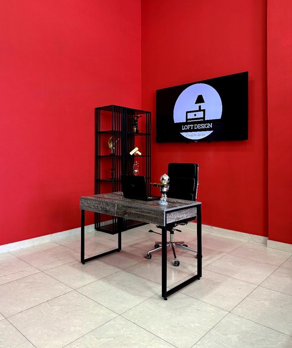 Лофт Столлар мустахкам ва ишончли Парта Письменный Стол