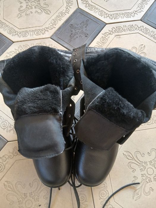 Новые зимние берцы