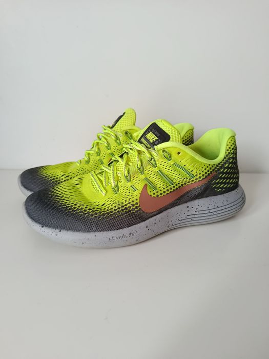 Adidași de alergare verde neon Nike lunarglide 8