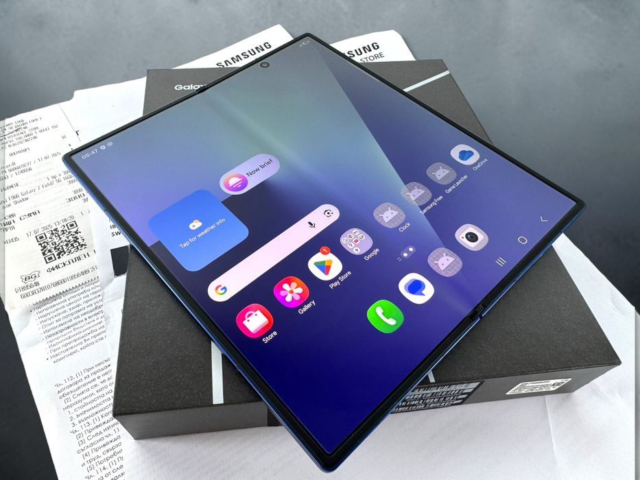 Samsung Galaxy Z Fold 7 5G 1TB 16RAM Blue Отличен! Гаранция!