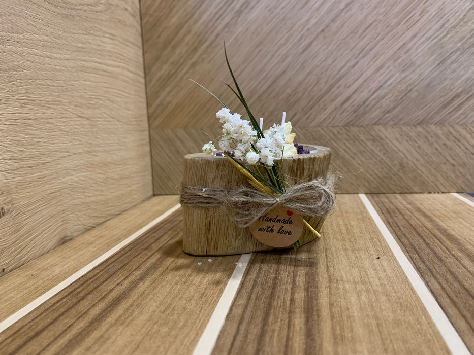 Ръчно изработен соеви свещи