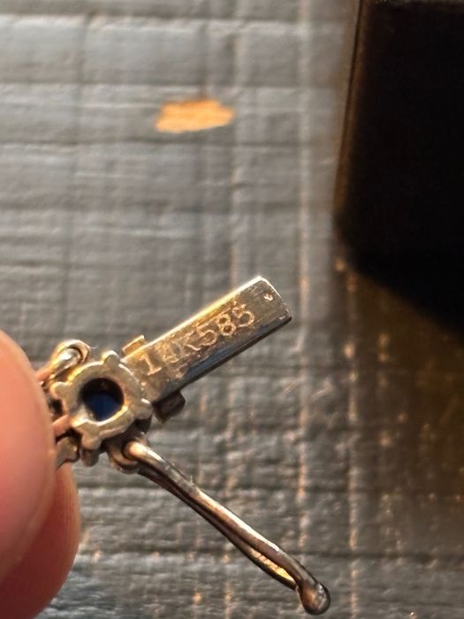 Bratara aur alb, 14k