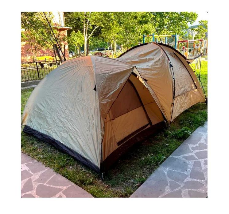 Палатка-235(450)х250х165 см 2 комнатный  6-местний Доставка бесплатно