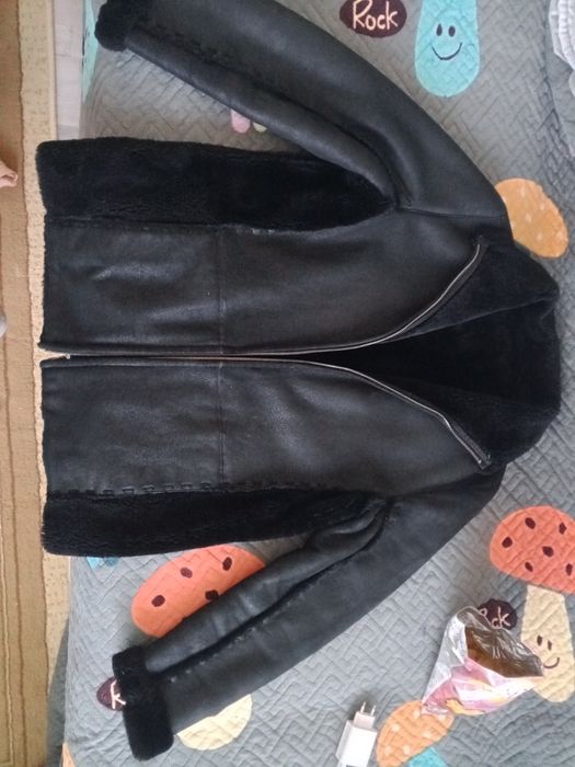 Женская дубленка б/у