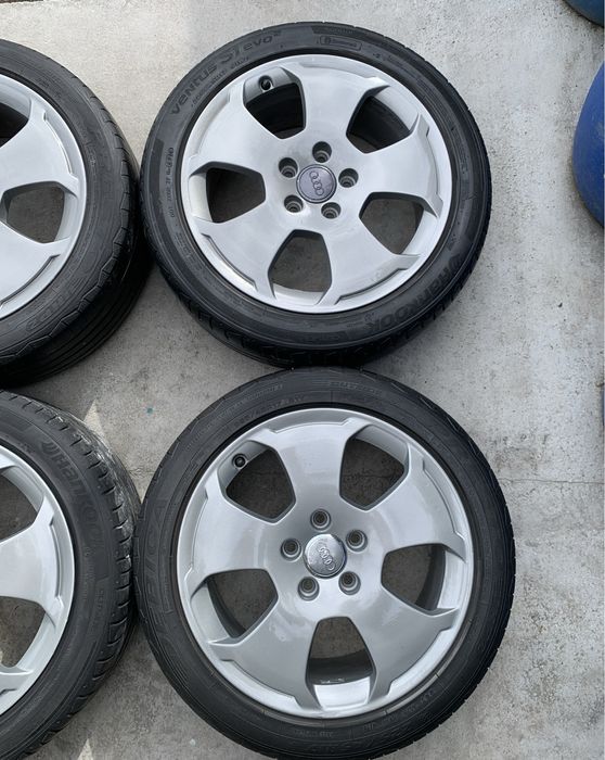 17ки джанти с летни гуми 5х112 за Audi