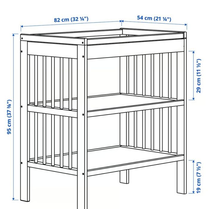 Vand masa  de infasat Gulliver  Ikea