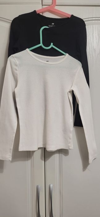 Set de 2 bluze cu picouri H&M copii
Bluze din jerseu moale de bumbac,