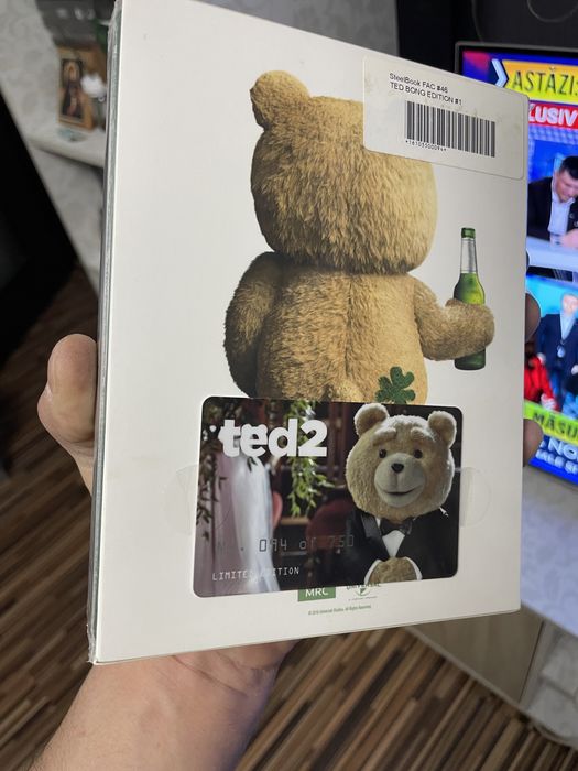 Blu-ray Ted 2 2D+DVD Bong Edition Limited Edition steelbook Filmarena