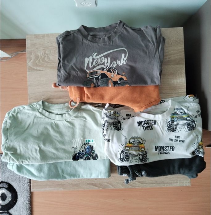 Комплект дрехи за момче размер и пижами 104