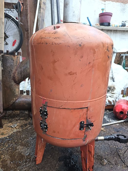 Sobă pe ulei ars consum mic și randament