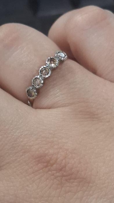 Inel  vechi 14k si 0.5 ct diamante naturale