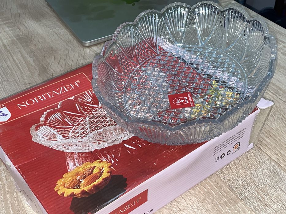 Набор хрустальной посуды, не использовался