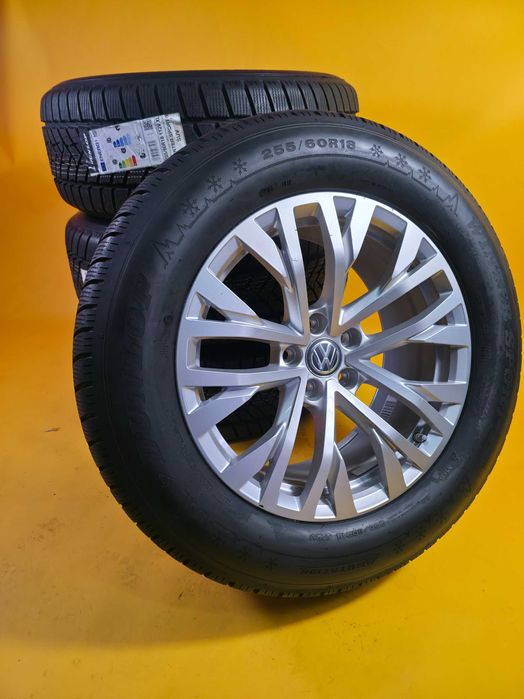 Roti Jante Anvelope 5x112 255/60/18 - DUNLOP OEM VW Touareg NOI 2023