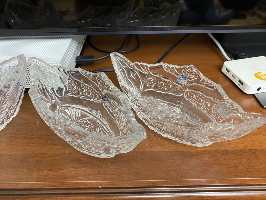 Лодочки хрусталь