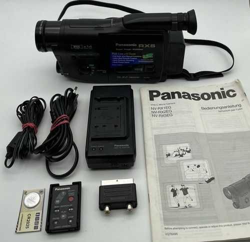 Panasonic NV-RX5 EG VHS-C Camcorder | Отлично състояние | + ПОДАРЪК