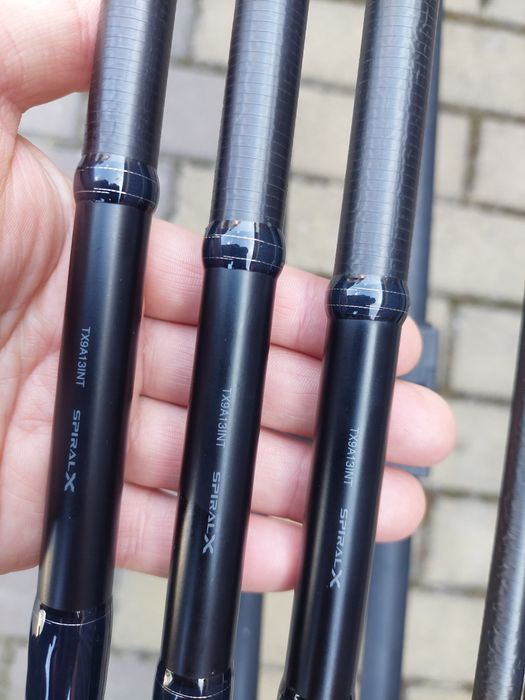 Set 3 lansete shimano tx9 a intensity  de 3.96m