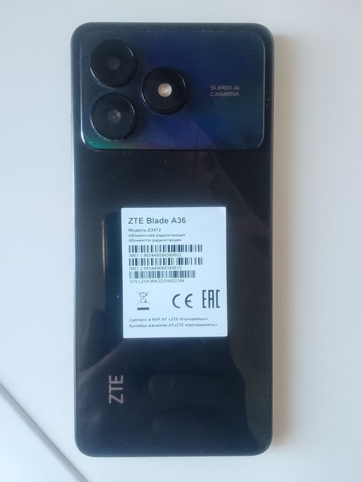 Продам ZTE blade A36