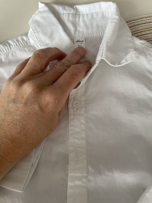 Set de haine pentru băieței (cămăși, pantaloni), pentru vârsta de 1,5–2 ani (18–24 luni) — mărci: TEX baby, H&M, Next.