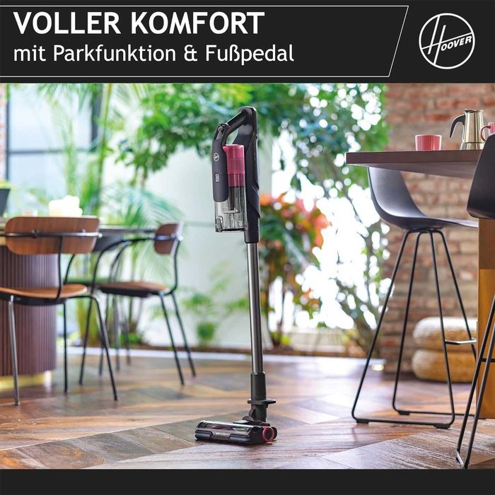 Вертикална Прахосмукачка HOOVER HF920H 011 22V с 2 батерии 60мин;350W