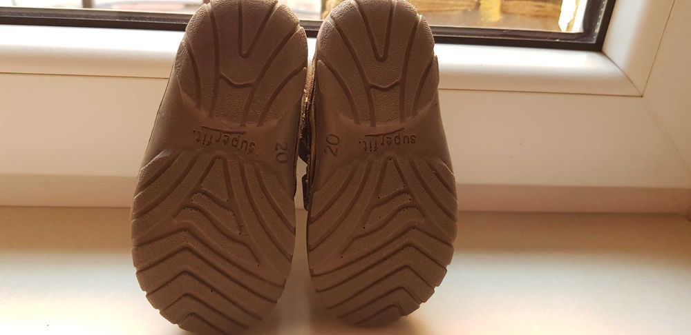 Бебешки обувки от естествена кожа. 20 номер