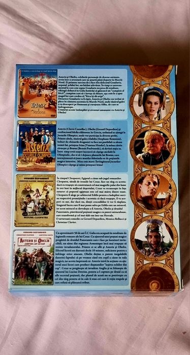 Asterix si Obelix,colectie de 4 Dvd  traduse in romana